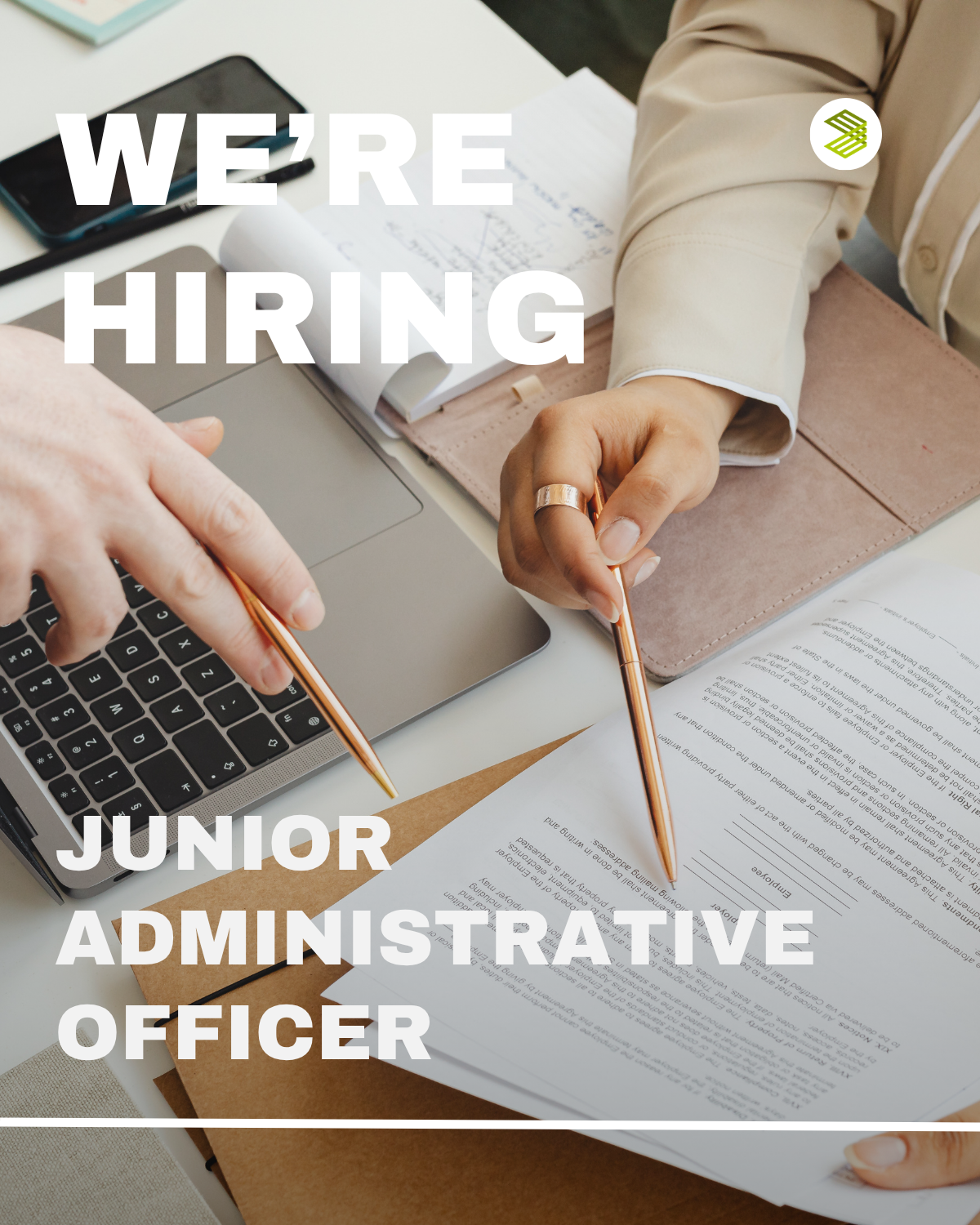Join ERA as a Junior Administrative Officer